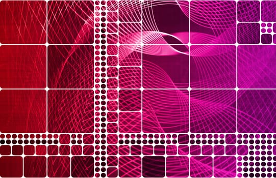 Square Creative Background with Copyspace for Art