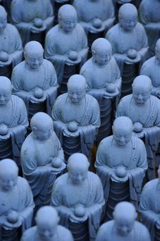 Jizo statue in Enoshima, Japan