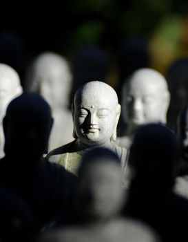 Jizo statue in Enoshima, Japan