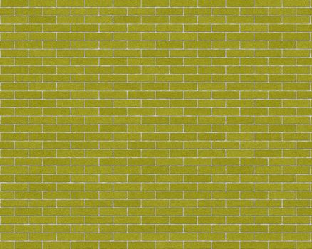 the walls are made of bricks of green