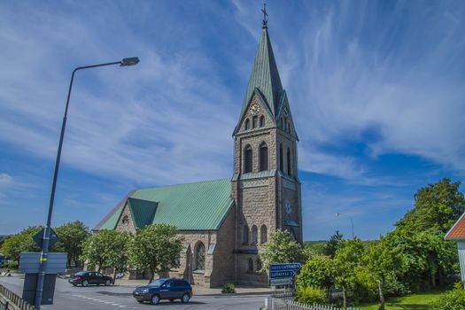 The church in the Gothic Revival style was built in granite and opened in 1892. Grebbestad is a locality situated in Tanum Municipality, V��stra G��taland County, Sweden.