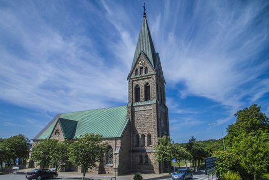 The church in the Gothic Revival style was built in granite and opened in 1892. Grebbestad is a locality situated in Tanum Municipality, V��stra G��taland County, Sweden.