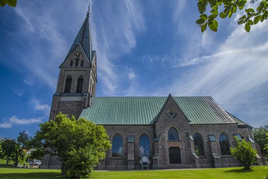 The church in the Gothic Revival style was built in granite and opened in 1892. Grebbestad is a locality situated in Tanum Municipality, V��stra G��taland County, Sweden.
