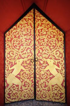 Thai Red Doors