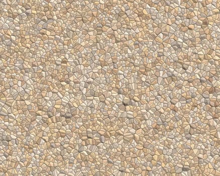 various pebble stones texture