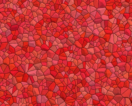 Red Trencadis background