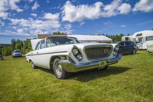 1962 Chrysler Newport. The image is shot by Dawn at the Farm in Halden, Norway.