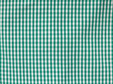 Green square fabric pattern for background