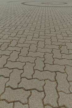 background texture of footpath stone