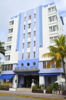 Park Central Hotel once a home for the aging now a destination for the young,hip and affluent on Miami Beach.