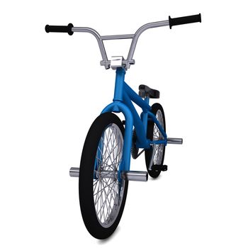 BMX bike. Isolated render on a white background