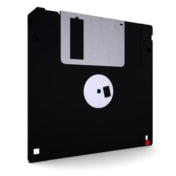 Floppy disk. Isolated render on a white background