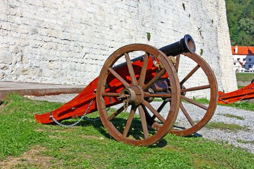 Old cannon on the eternal watch