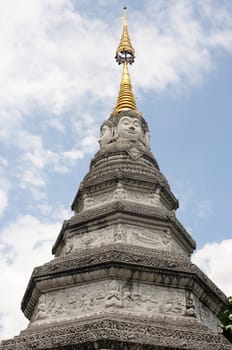 Ancient buddhist wat in Thailand
