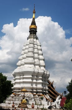 Ancient buddhist wat in Thailand