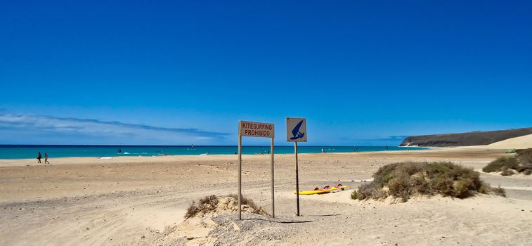 Sotaventos, beach in Fuerteventura, Spain