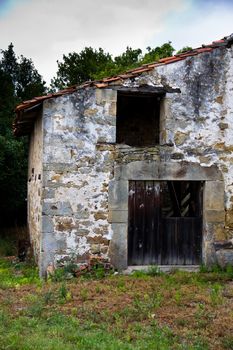 abandoned house in Asturias, Spain