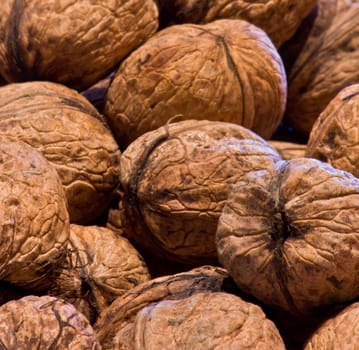 group of nuts in a food fair