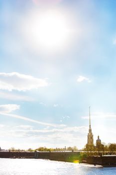 Peter and Paul Fortress in St Petersburg, Russia