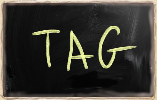 social media concept - text handwritten on a blackboard