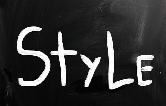 social media concept - text handwritten on a blackboard