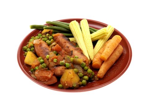 Sausage Casserole With Vegetables