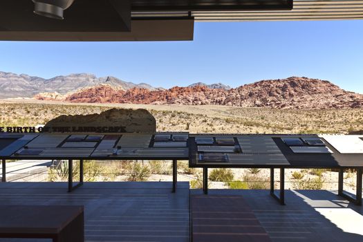 Red Rock Canyon visitor center Nevada.