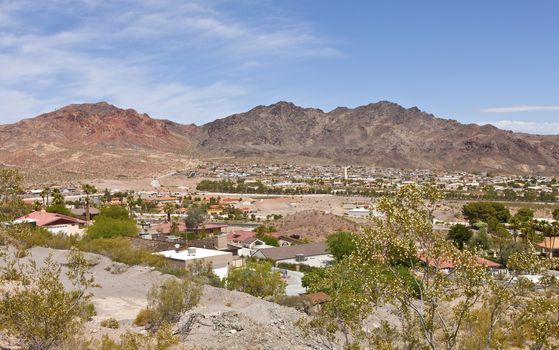 Boulder City Nevada a residential urban landscape.