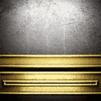 golden and silver background