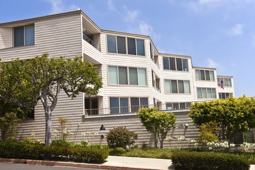 Condominiums living in Point Loma San Diego california.