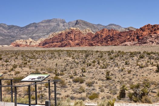 Red Rock Canyon visitor center Nevada.