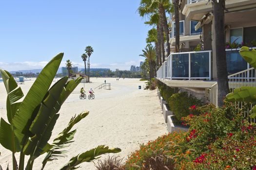 Condominuims viewpoint in Long Beach California.