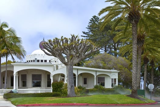 Architecture and park Point Loma Nazarene University california.