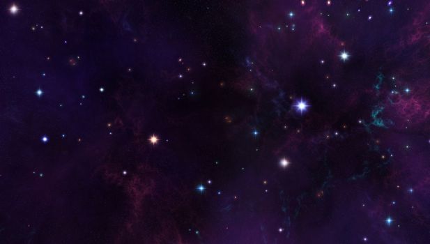 Starfield background