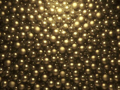 abstract shining pearls background