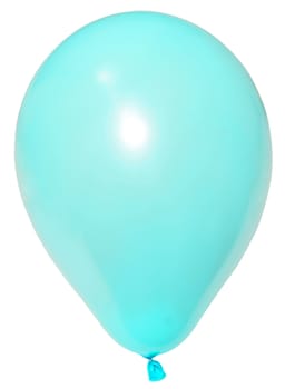 beautiful party balloon isolated on a white