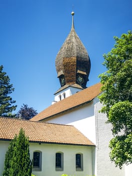 An image of a church in Wessling Bavaria Germany