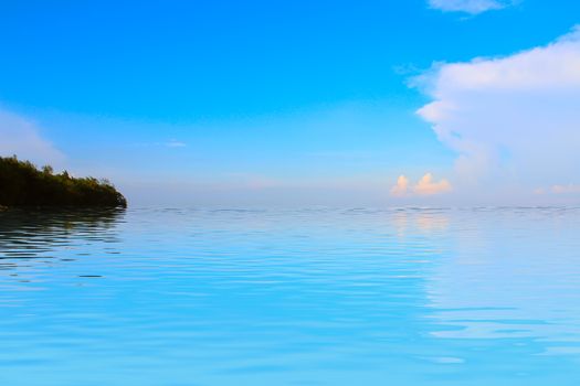 beach and tropical sea