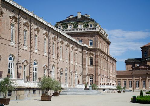 Exterior of Reggia di Venaria Reale, near Turin, Italy