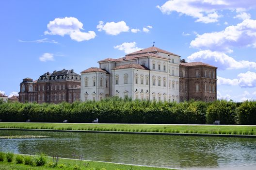 Exterior of Reggia di Venaria Reale, near Turin, Italy