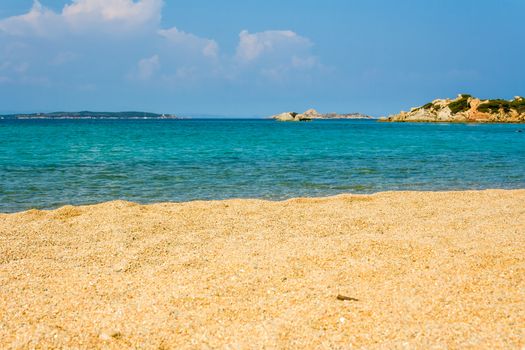 Beach at the Island La Maddelena, Sardinia, Italy