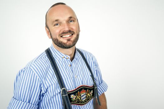 An image of a traditional bavarian man