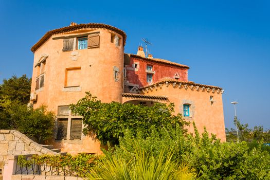 A house in Porto Cervo, Sardinia, in mediterranean style