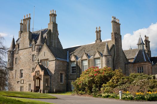 The Lauriston Castle From Edinburgh, Scotland