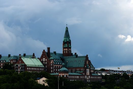 Stockholm view of the old city. Sweden