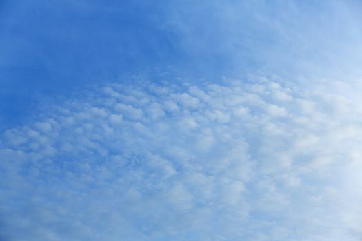 Beautiful blue sky with cloud