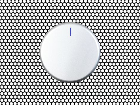 A control switch isolated against a white background