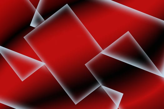 abstract square red background