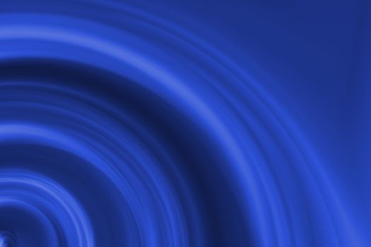 abstract round curve blue background