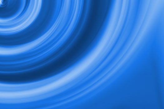 abstract round curve blue background